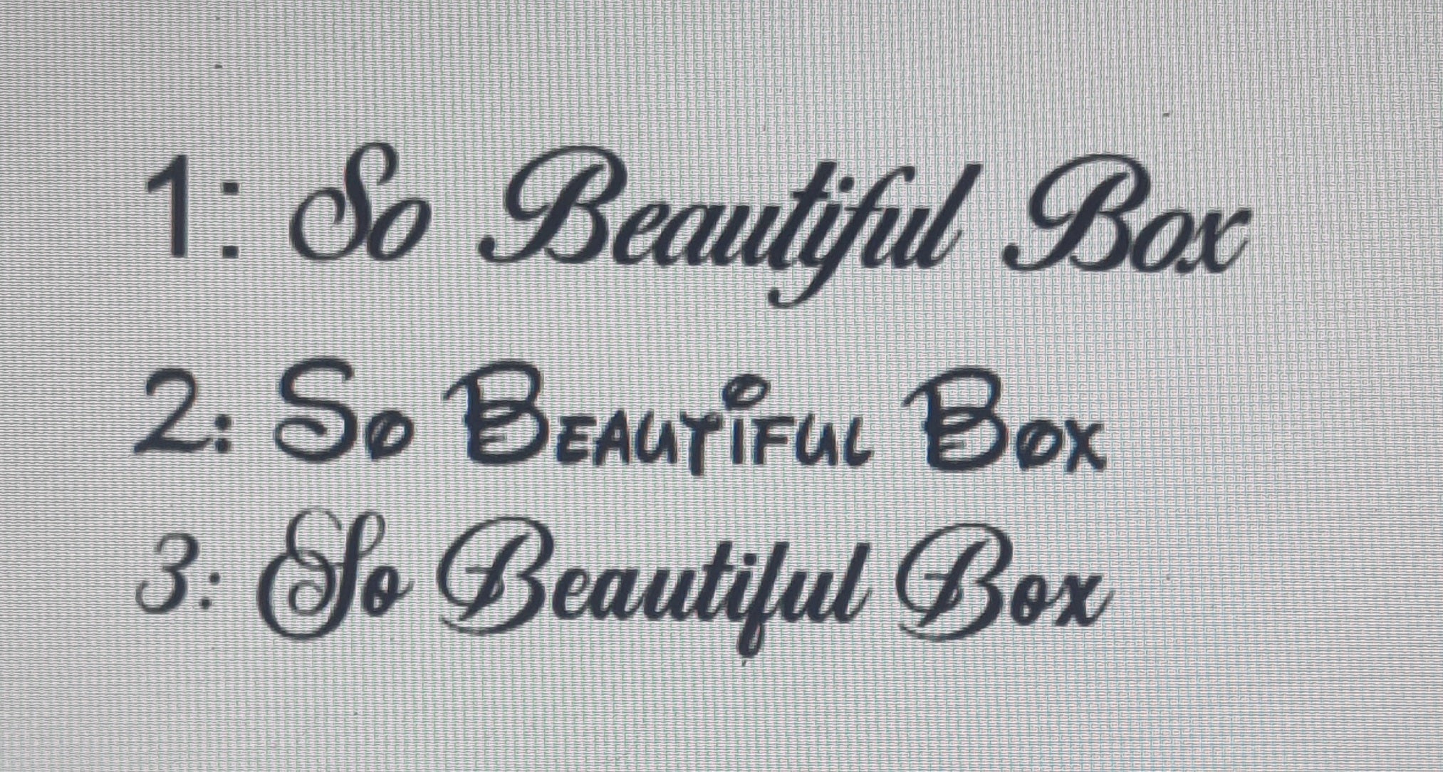 Box serviette+chaussons