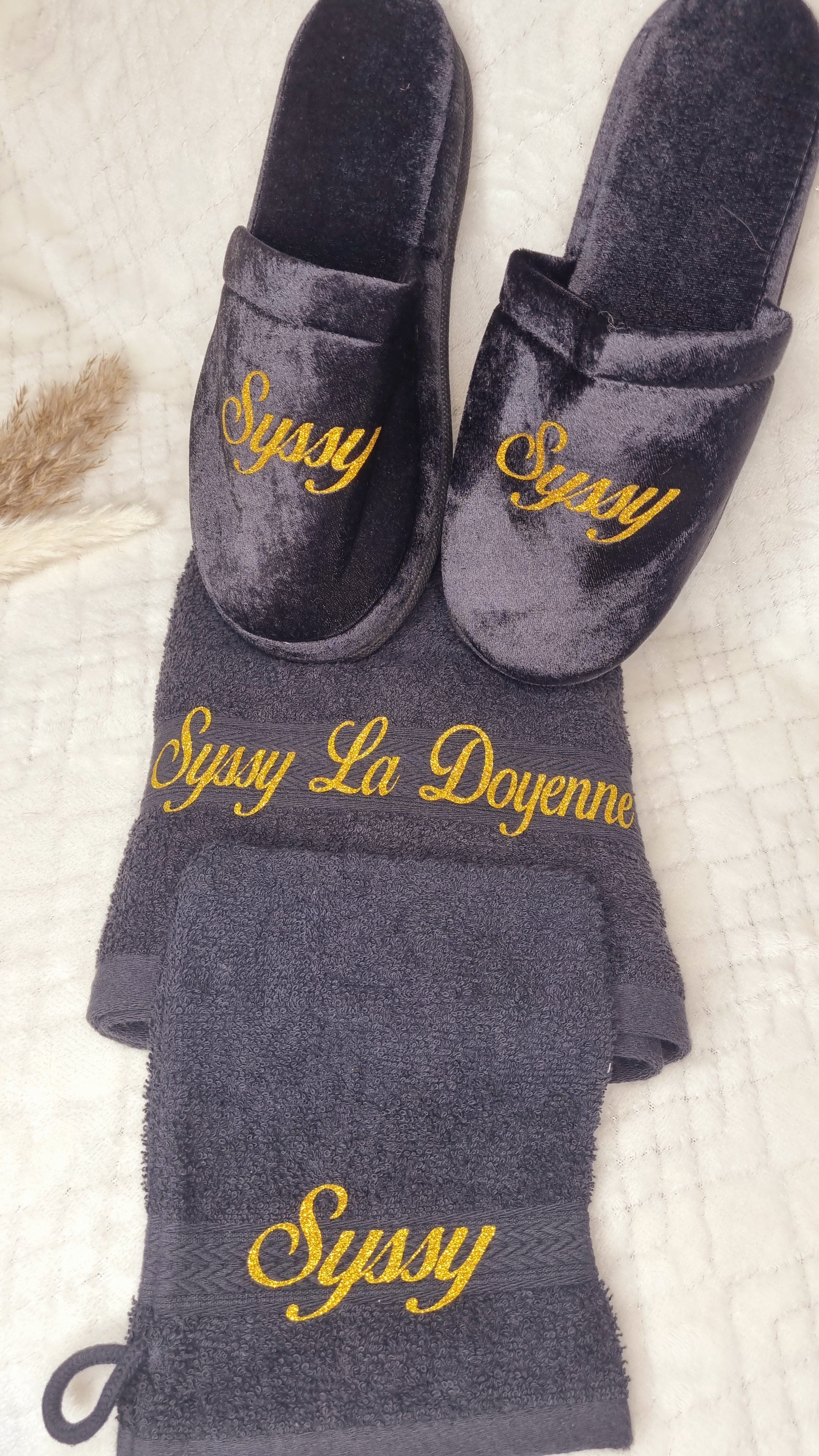 Box serviette+chaussons