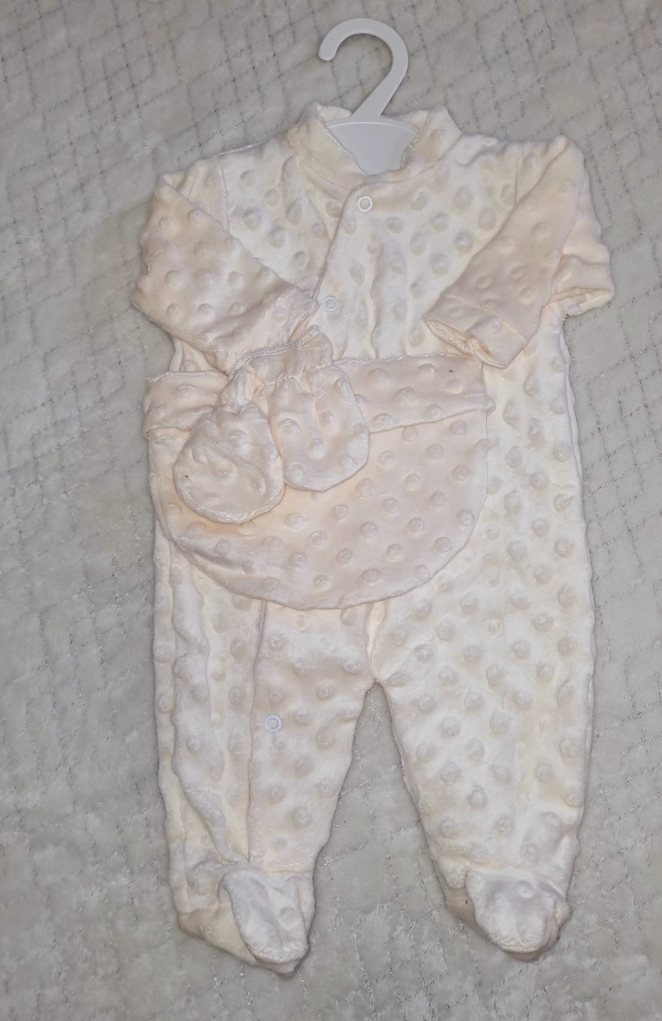 Ensemble minky 3pièces