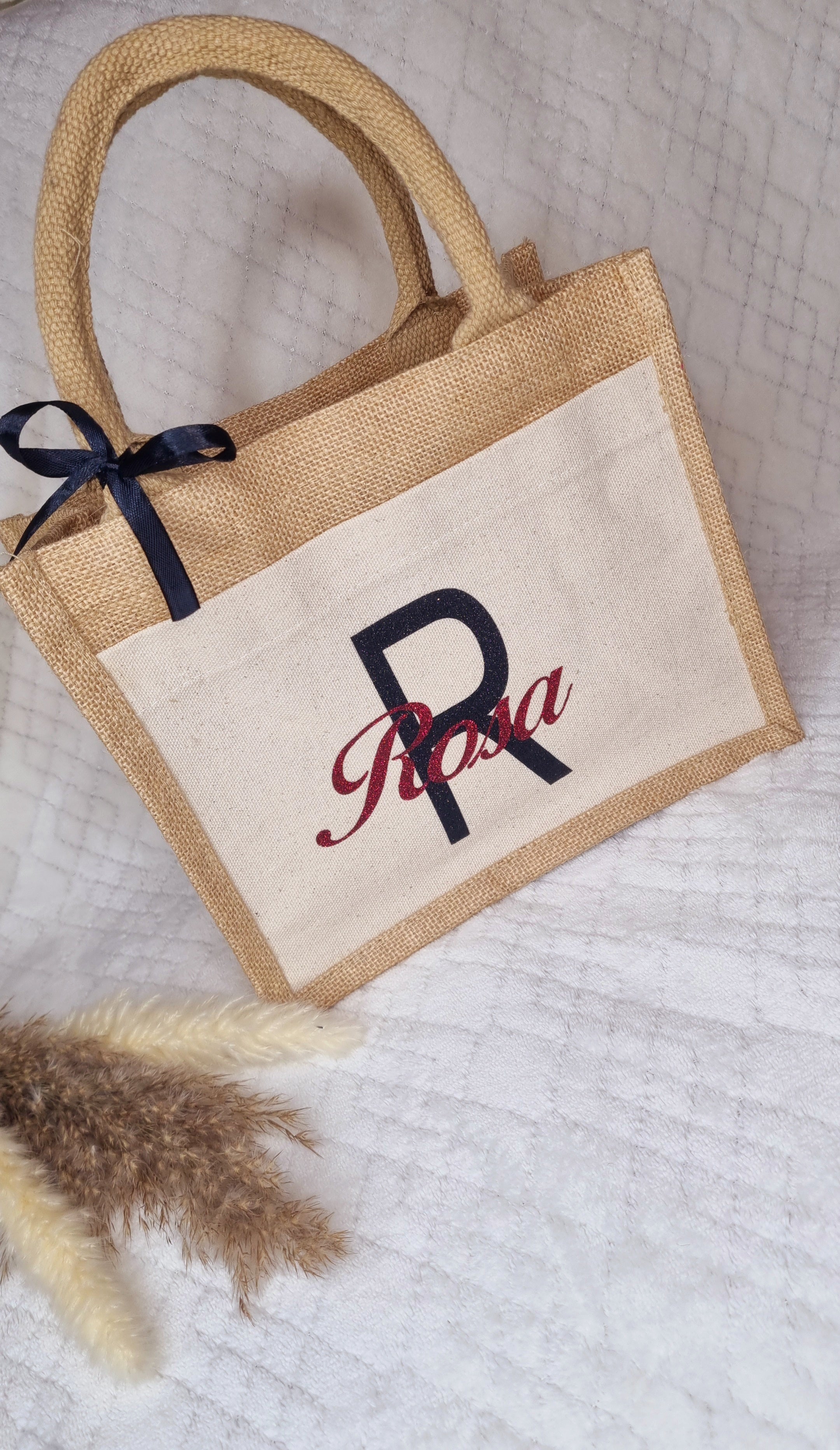 Petit sac en jute