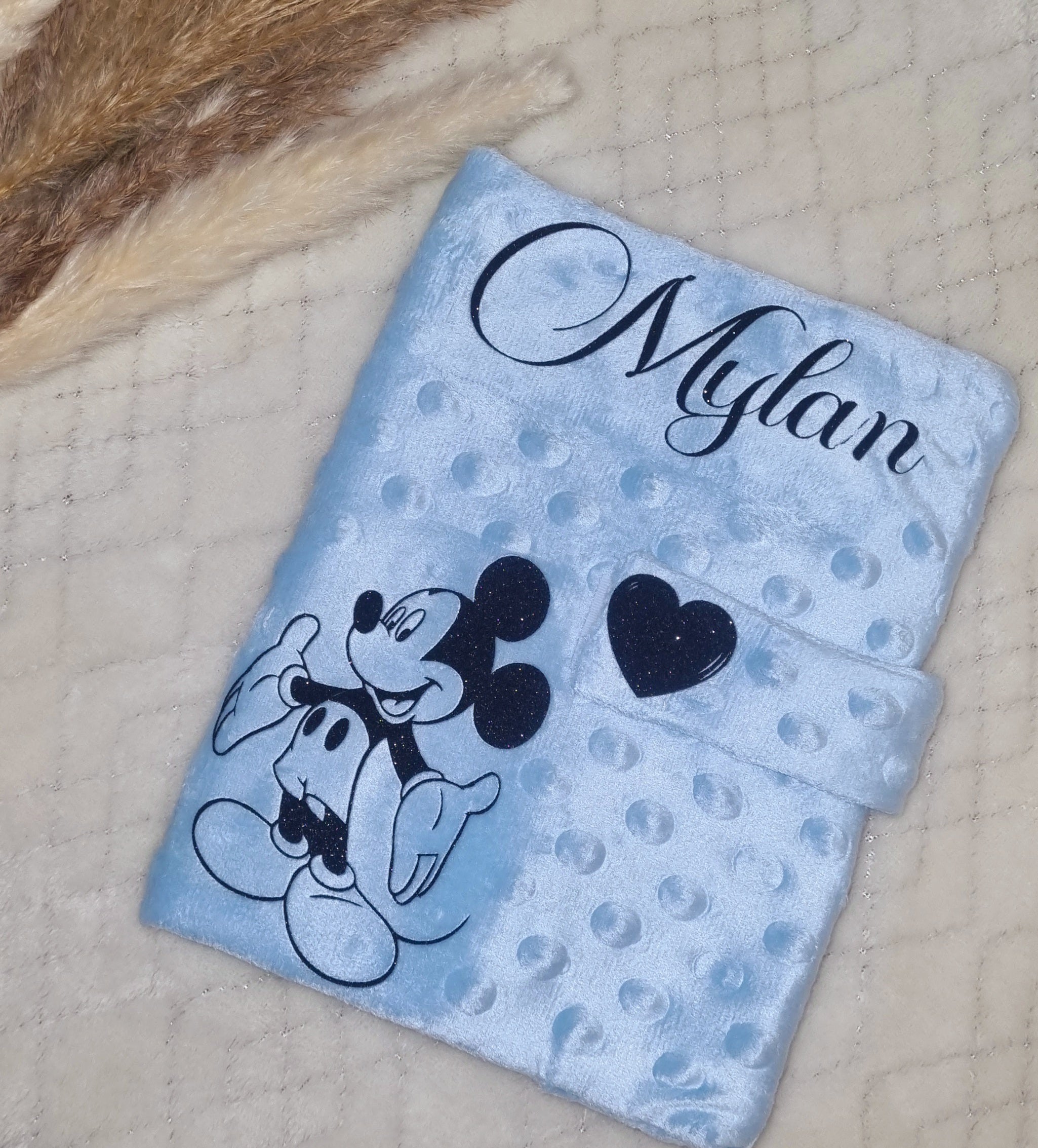 Protège carnet de santé Minky