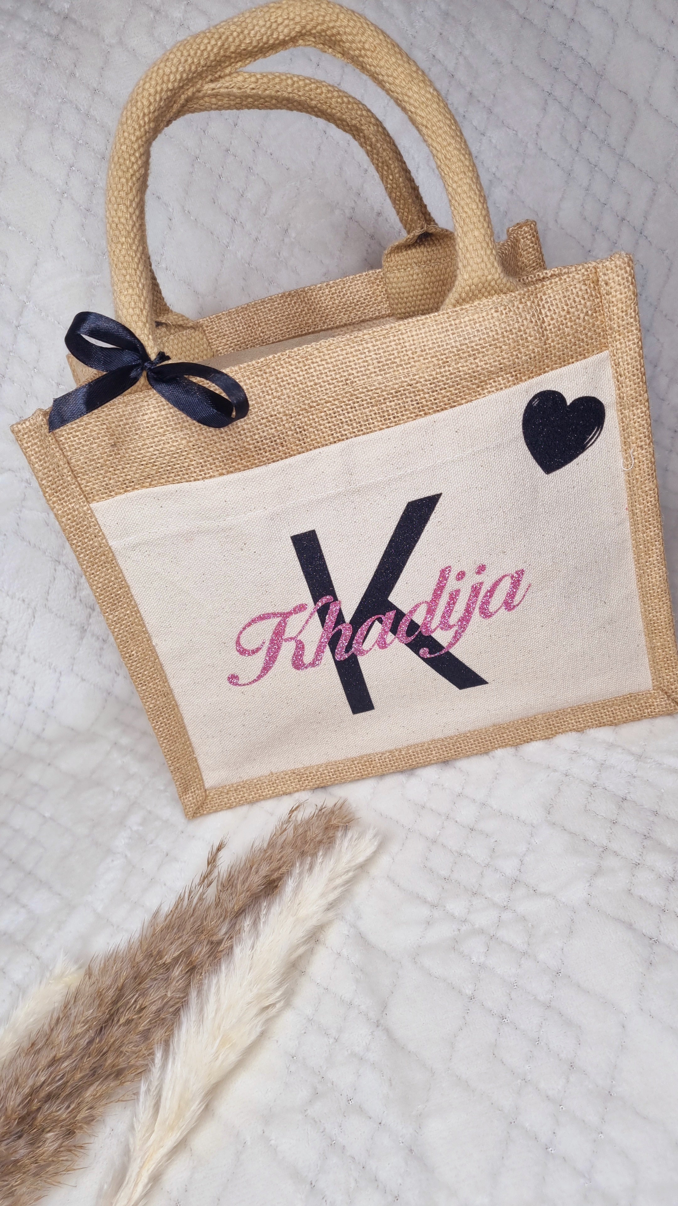 Petit sac en jute