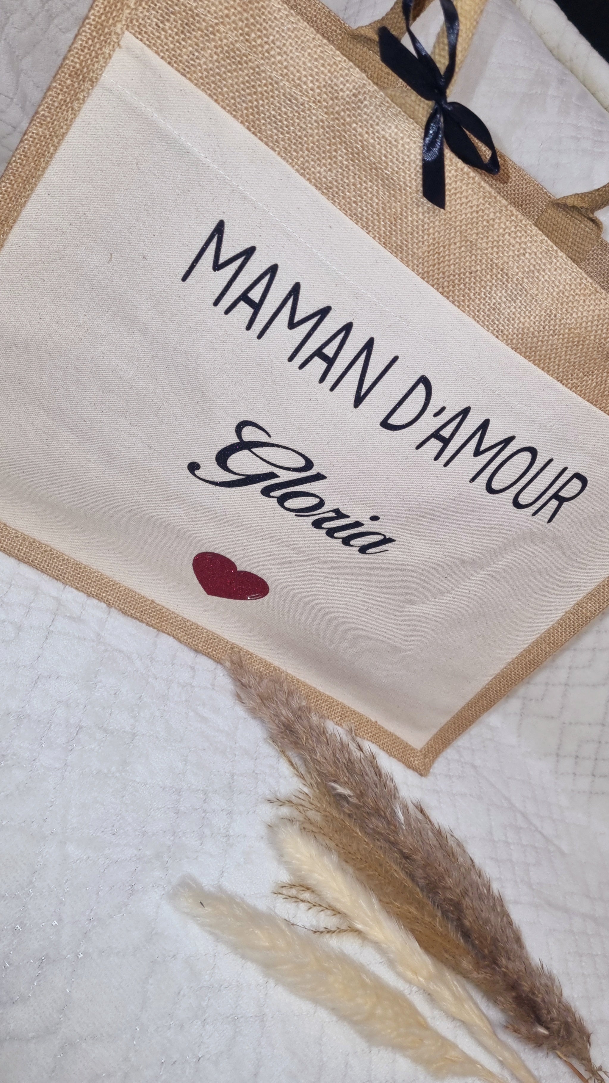 Grand sac en jute