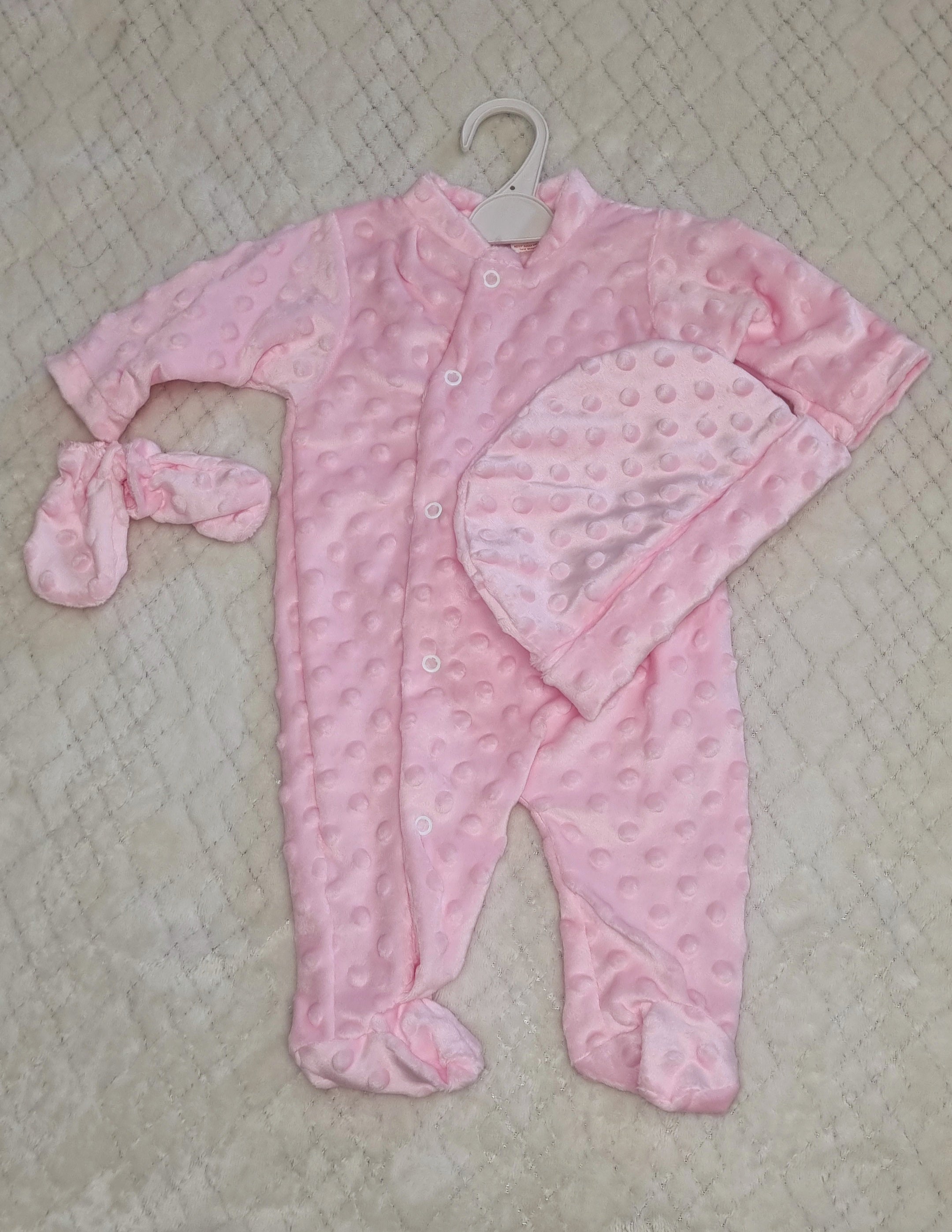 Ensemble minky 3pièces